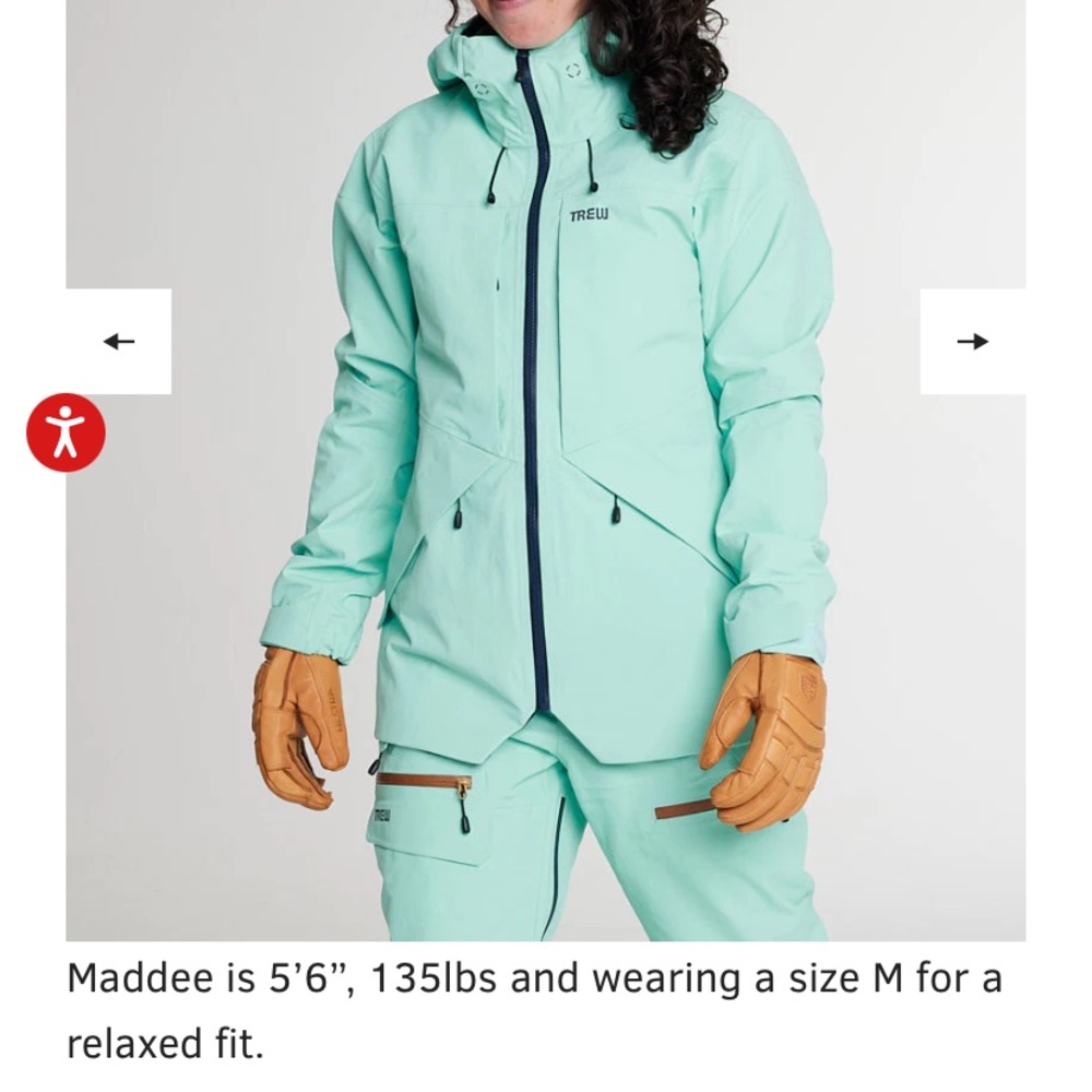 Trew Stella Ski Jacket Shell size XS - Picture 6 of 6